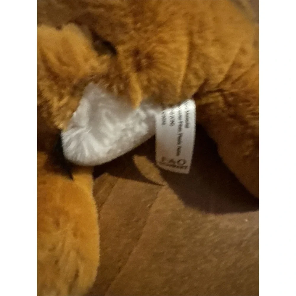 FAO Schwarz Plush Tiger Laying Floppy Super Soft 17